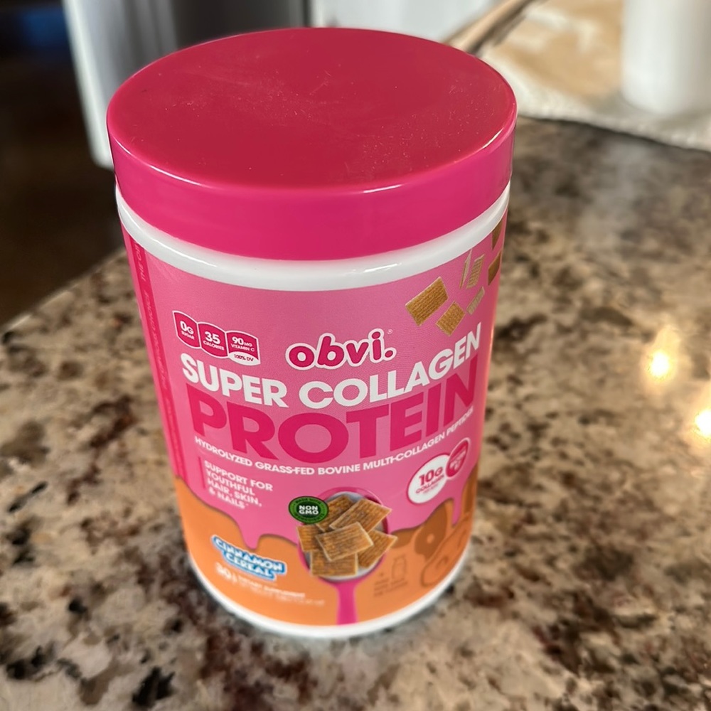 Obvi Super Collagen Protein Cinnamon Cereal